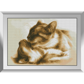 Котячі ніжності Набір алмазного живопису Dream Art 31754D фото