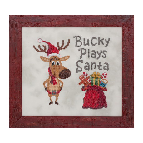 GP-268 Схема "Bucky Plays Santa" Glendon Place фото