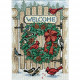 Набор для вышивания Dimensions 08655 Inviting Holiday Wreath