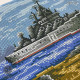 Русский военный корабль иди на х й Схема для вишивання бісером