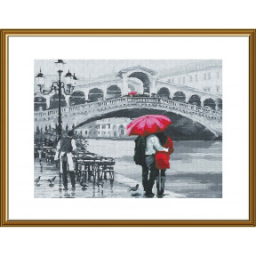 Венеция. Мост любви Набор для вышивания крестом Нова Слобода СР4243