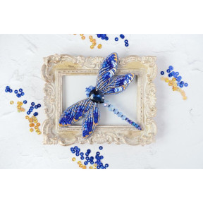 Синяя стрекоза Набор для вышивки украшения Tela Artis Б-212