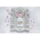 Кролик з квітами Набір для вишивання прикрас Tela Artis Б-229