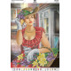 Девушка с цветами Схема для вышивки бисером Virena А3Н_179
