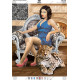 Девушка с гепардом Схема для вышивки бисером Virena А3Н_178