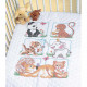 Набор для вышивания одеяла Dimensions 13083 Animal Babes Quilt