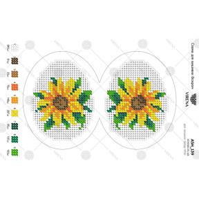 Яйце пасхальне Схема для вишивання бісером Virena А5Н_139