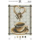 Кофе Схема для вышивания бисером Virena А5Н_006