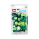Кнопки "Color Snaps", 12,4мм (зеленого кольору) Prym 393001 фото