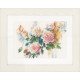 Набір для вишивання Lanarte PN-0151017 Pink Roses Bouquet фото