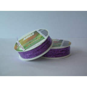 Металлизированная нить плоская Люрекс Адель 80-05 фиолетовый 100м