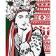 Очаровательная украинка Набор для росписи по номерам Идейка KHO4977