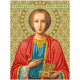 Святой великомученик Пантелеймон (большой) Набор для вышивания бисером БС Солес СВП-В
