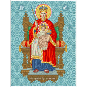 Пресвятая Богородица Державная Набор для вышивания бисером БС