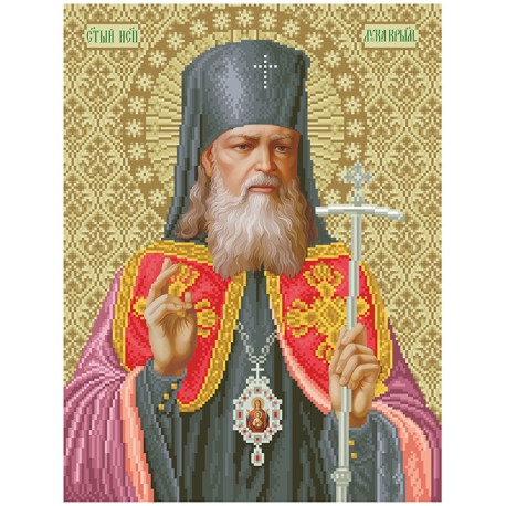 Святитель Лука Кримський Набір для вишивання бісером БС Солес