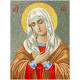 Дева Мария Умиление (большая) Набор для вышивания бисером БС