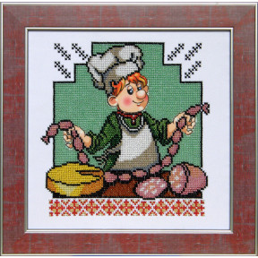 Веселая кухня-4 Набор для вышивания бисером БС Солес ВК-04