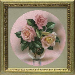 Розы Набор для вышивания бисером БС Солес КВ-04 фото