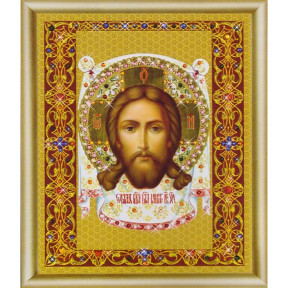 Образ Господа Нашего Иисуса Христа Набор для вышивания стразами Чарівна Мить КС-185