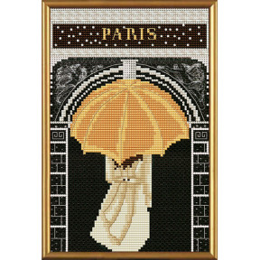 Набор для вышивания бисером и крестом Нова Слобода ННД-5536 Париж в иллюстрациях.Триумфальная арка