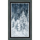 Набір для вишивки хрестиком Чарівна Мить М-173 Зимовий ліс фото
