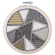 Набір для вишивання хрестиком Блекворк: Геометричні трикутники (Blackwork: Geometric Triangles) ANCHOR ABW0004
