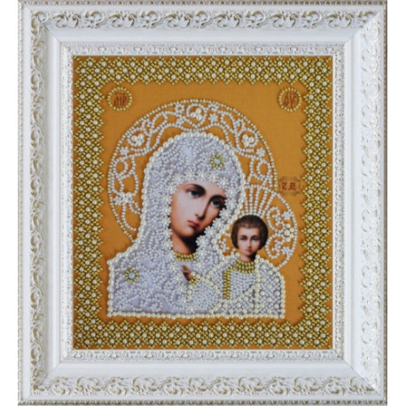 Набір для вишивання Картини Бісером Р-206 Казанська Ікона Божої