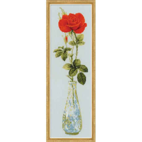 Набір для вишивки хрестиком Ріоліс 1375 Королева квітів фото