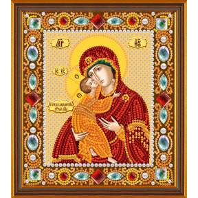 Набор для вышивания бисером Нова Слобода Д-6002 Богородица Владимирская