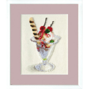 Набор для вышивки крестом Чарівна Мить М-187 Мороженное фото