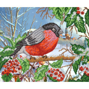 РКП-263 Рисунок на ткани Марічка Зимняя птица фото