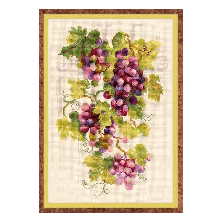 Набір для вишивки хрестиком Ріоліс 1 455 Виноградна лоза фото