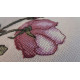 Лиловая роза Электронная схема для вышивания крестиком ТД-022СХ