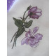 Лиловая роза Электронная схема для вышивания крестиком ТД-022СХ