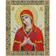 Богородица Семистрельная Электронная схема для вышивания крестиком СХ-101НО
