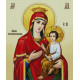 Икона Божией Матери Скоропослушница Электронная схема для вышивания крестиком СХ-103НО