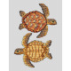 Черепаха Бісса Електронна схема для вишивання хрестиком КБ-0225СХ