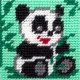 Панда Набор для вышивания с пряжей Bambini X-2404