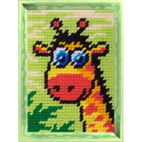 Жирафа Набір для вишивання з пряжею Bambini X-2155