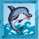 Дельфін Набір для вишивання з пряжею Bambini X-2038
