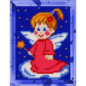 Ангелочек Набор для вышивания с пряжей Bambini X-2250