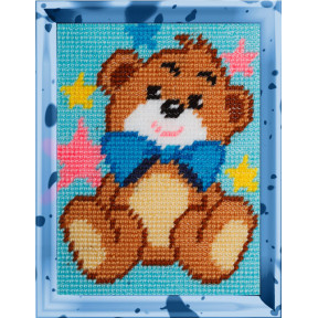 Медвежонок Набор для вышивания с пряжей Bambini X-2269