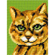 Рыжая кошка Набор для вышивания с пряжей Bambini X-2294