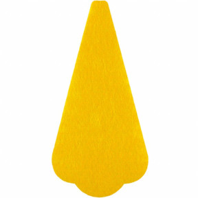 Фетрова вставка шкатулки для ножиць жовтого кольору Wonderland Сrafts FLDD-005/10F