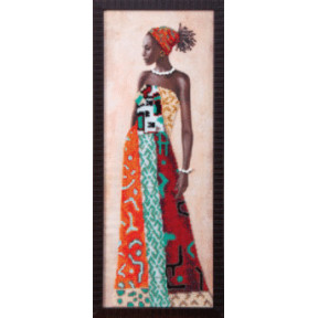 Набір для вишивки бісером Чарівна Мить Б-704 Африканська красуня