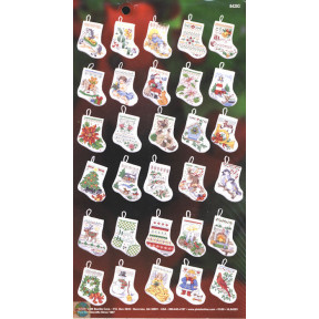 Набор для вышивания Bucilla 84293 Tiny Stocking’s ornaments