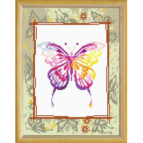 Бабочка Канва с нанесенным рисунком Чарівниця L-40