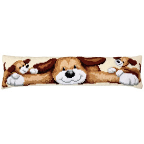 Собака Набор для вышивания крестом (подушка) Vervaco PN-0009354