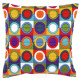 Многоцветные круги Набор для вышивания гладью (подушка) Vervaco PN-0021380