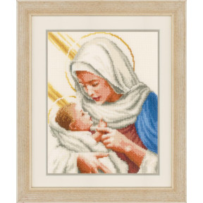Мария и Иисус для вышивания крестом аида 14, 23х27, счетный крест Vervaco PN-0148524